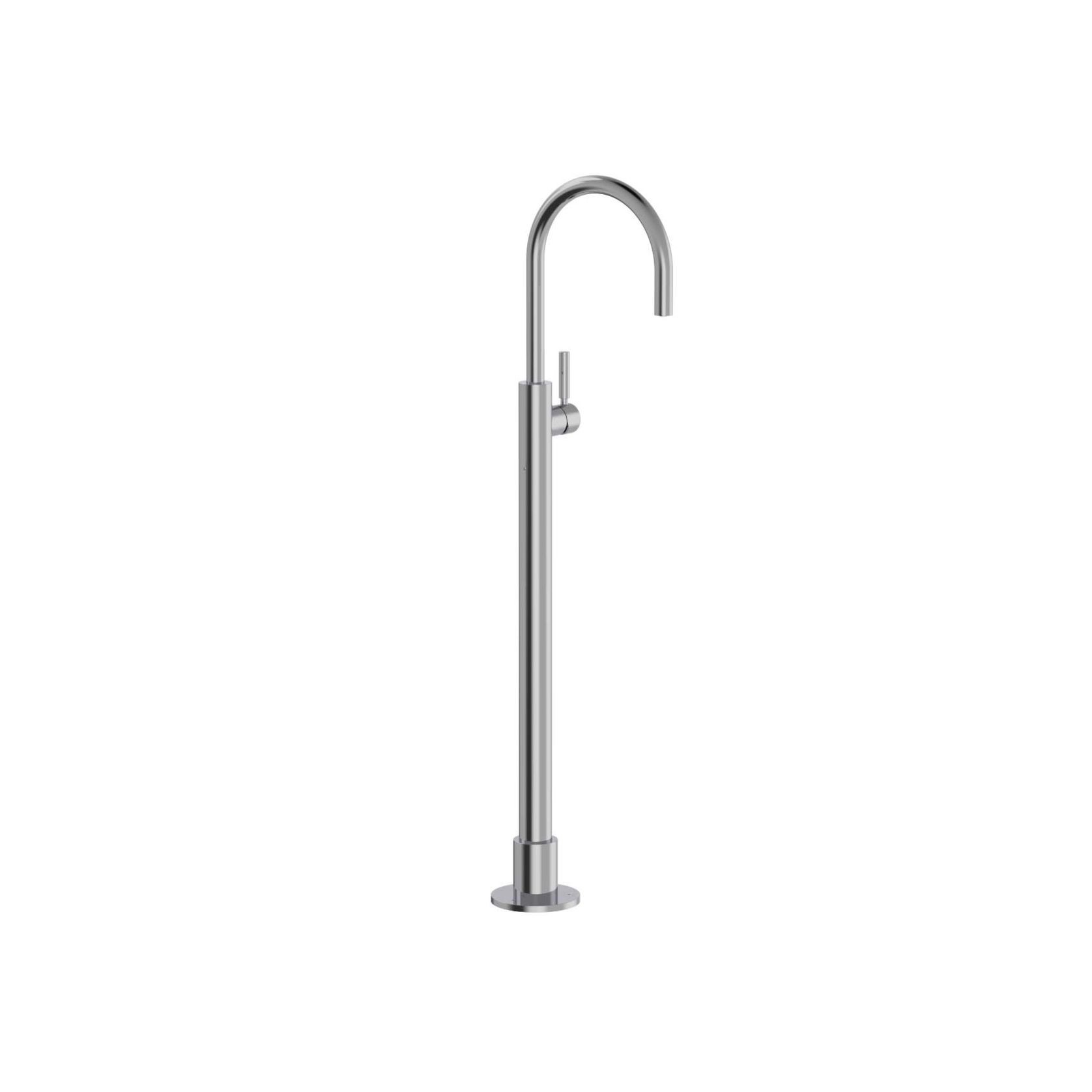 Buddy Pro Round Floor Mount Bath Filler No Handshower gallery detail image