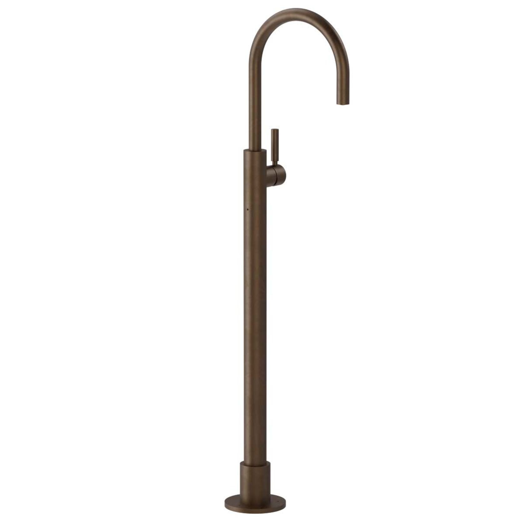 Buddy Pro Round Floor Mount Bath Filler No Handshower gallery detail image