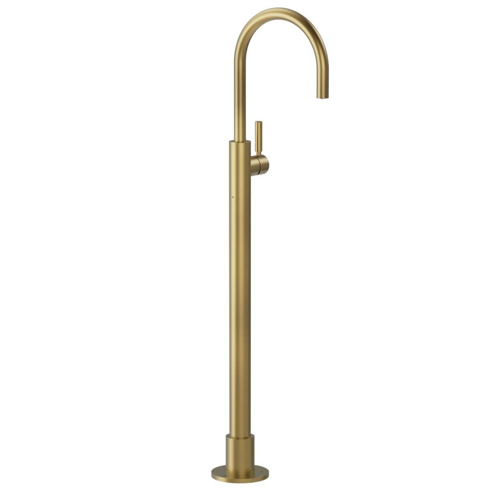 Buddy Pro Round Floor Mount Bath Filler No Handshower gallery detail image