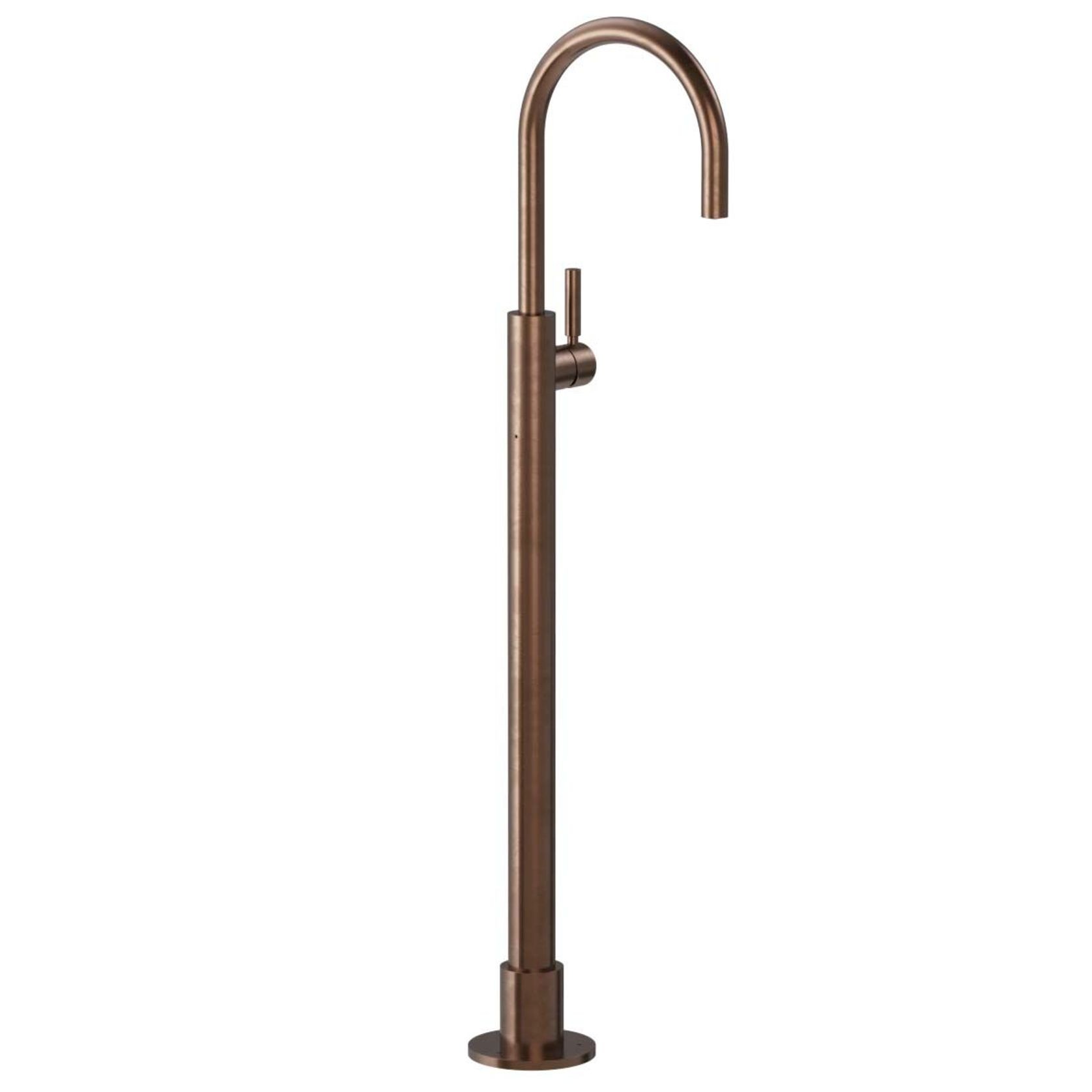 Buddy Pro Round Floor Mount Bath Filler No Handshower gallery detail image