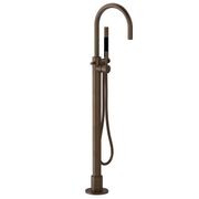 Buddy Pro Round Floor Mount Bath Filler With Handshower gallery detail image