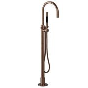 Buddy Pro Round Floor Mount Bath Filler With Handshower gallery detail image