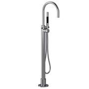 Buddy Pro Round Floor Mount Bath Filler With Handshower gallery detail image