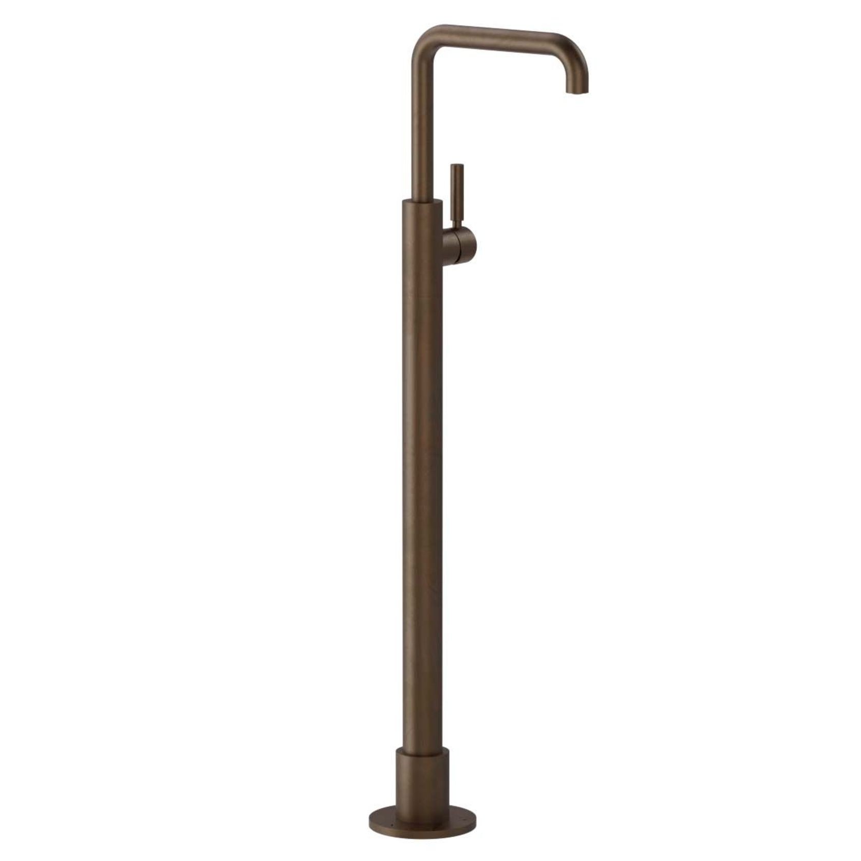 Buddy Pro Square Floor Mount Bath Filler No Handshower gallery detail image