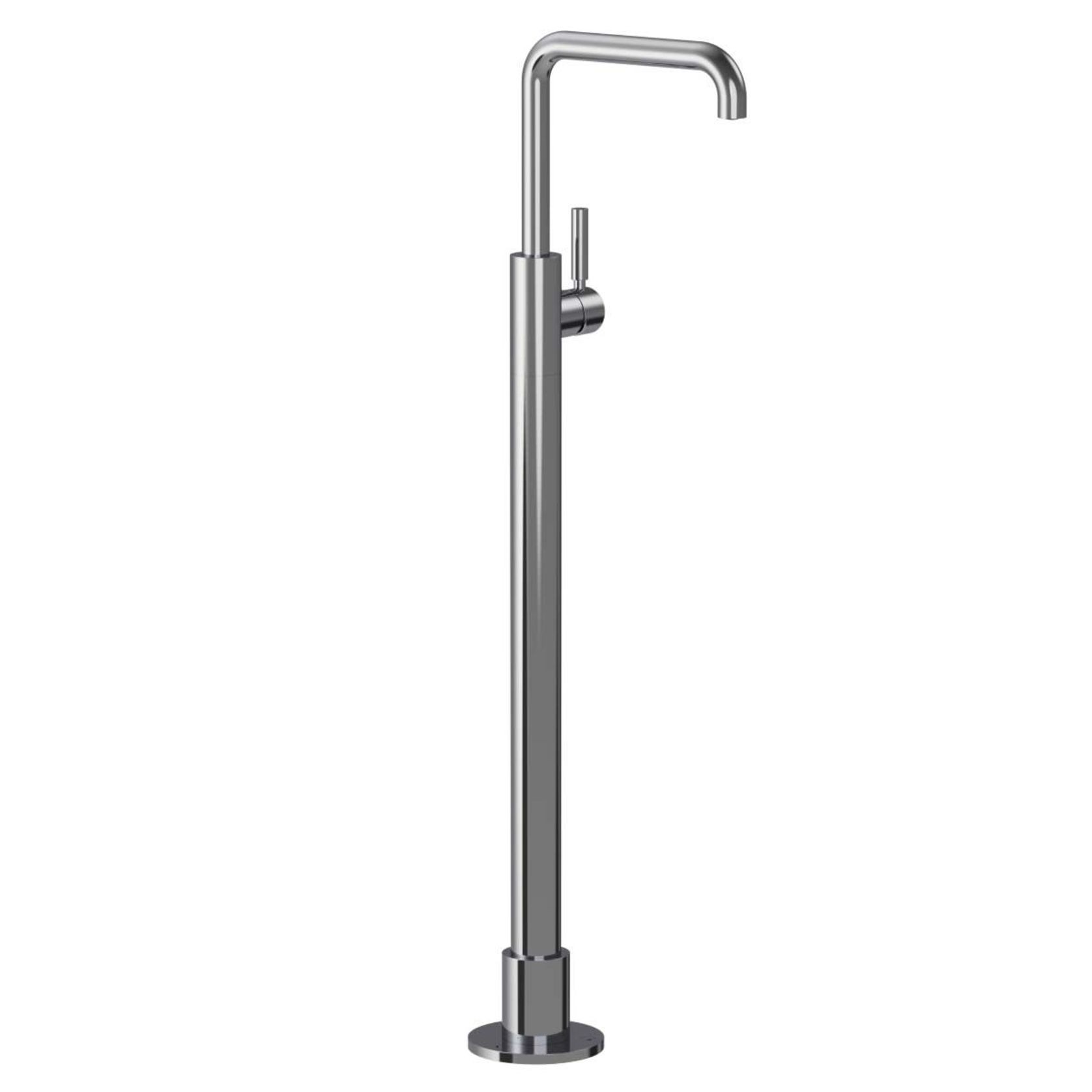 Buddy Pro Square Floor Mount Bath Filler No Handshower gallery detail image