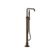 Buddy Pro Square Floor Mount Bath Filler W Handshower gallery detail image