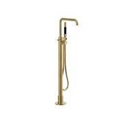 Buddy Pro Square Floor Mount Bath Filler W Handshower gallery detail image