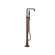 Buddy Pro Square Floor Mount Bath Filler W Handshower gallery detail image