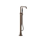 Buddy Pro Square Floor Mount Bath Filler W Handshower gallery detail image