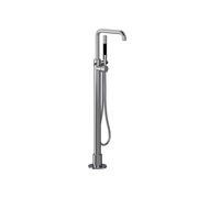 Buddy Pro Square Floor Mount Bath Filler W Handshower gallery detail image