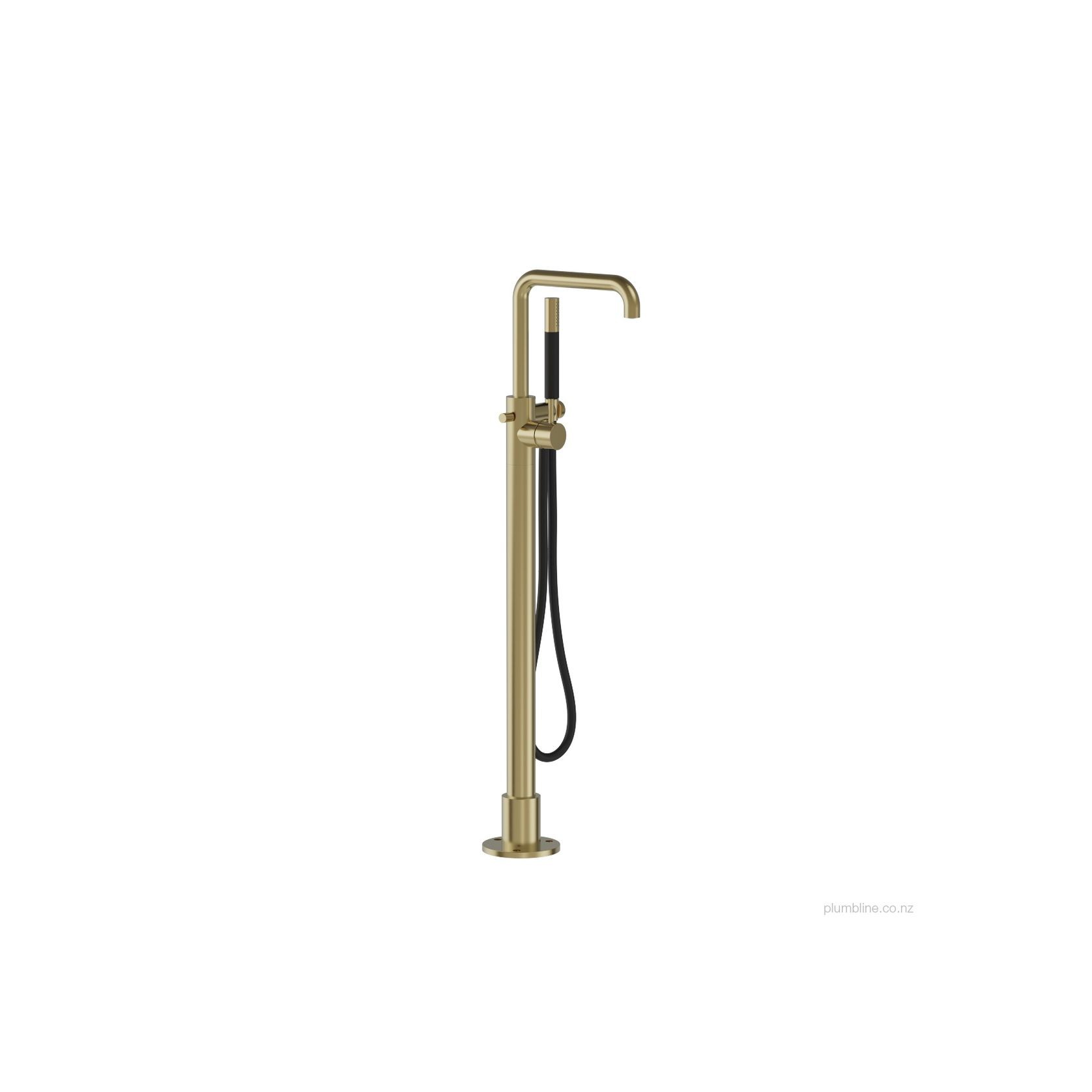 Buddy Square Floor Mount Bath Filler With Handshower gallery detail image