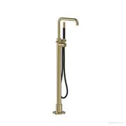 Buddy Square Floor Mount Bath Filler With Handshower gallery detail image