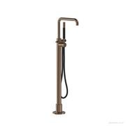 Buddy Square Floor Mount Bath Filler With Handshower gallery detail image