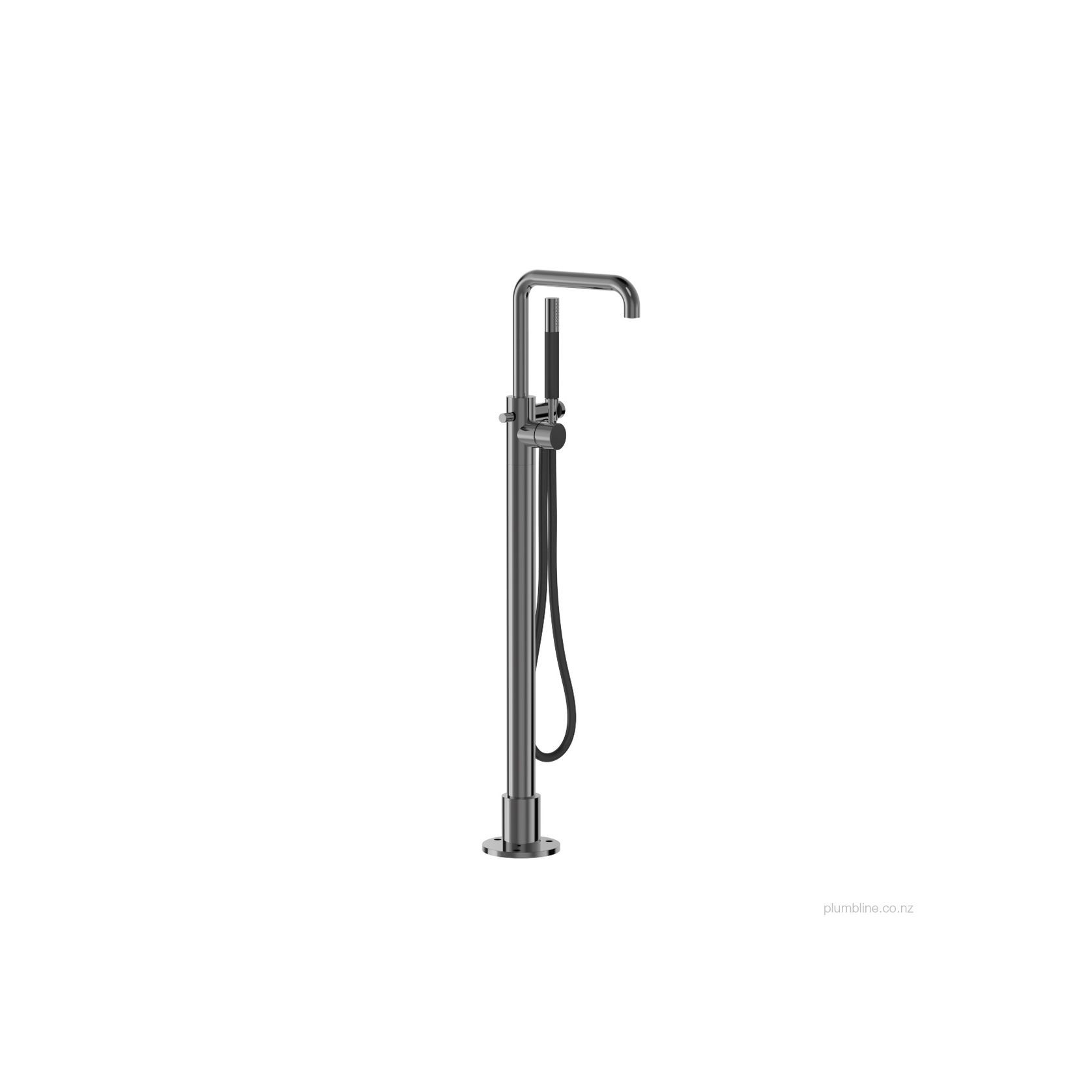 Buddy Square Floor Mount Bath Filler With Handshower gallery detail image