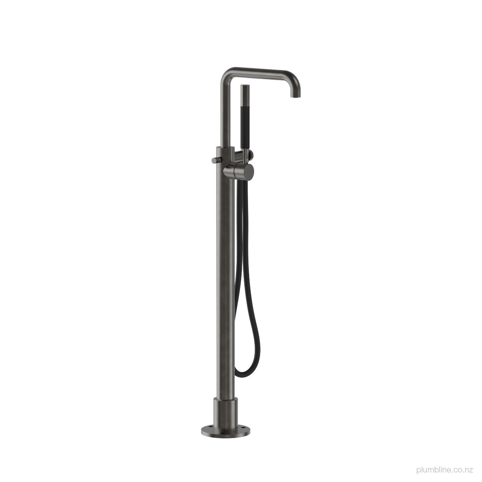 Buddy Square Floor Mount Bath Filler With Handshower gallery detail image