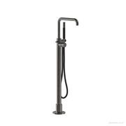 Buddy Square Floor Mount Bath Filler With Handshower gallery detail image