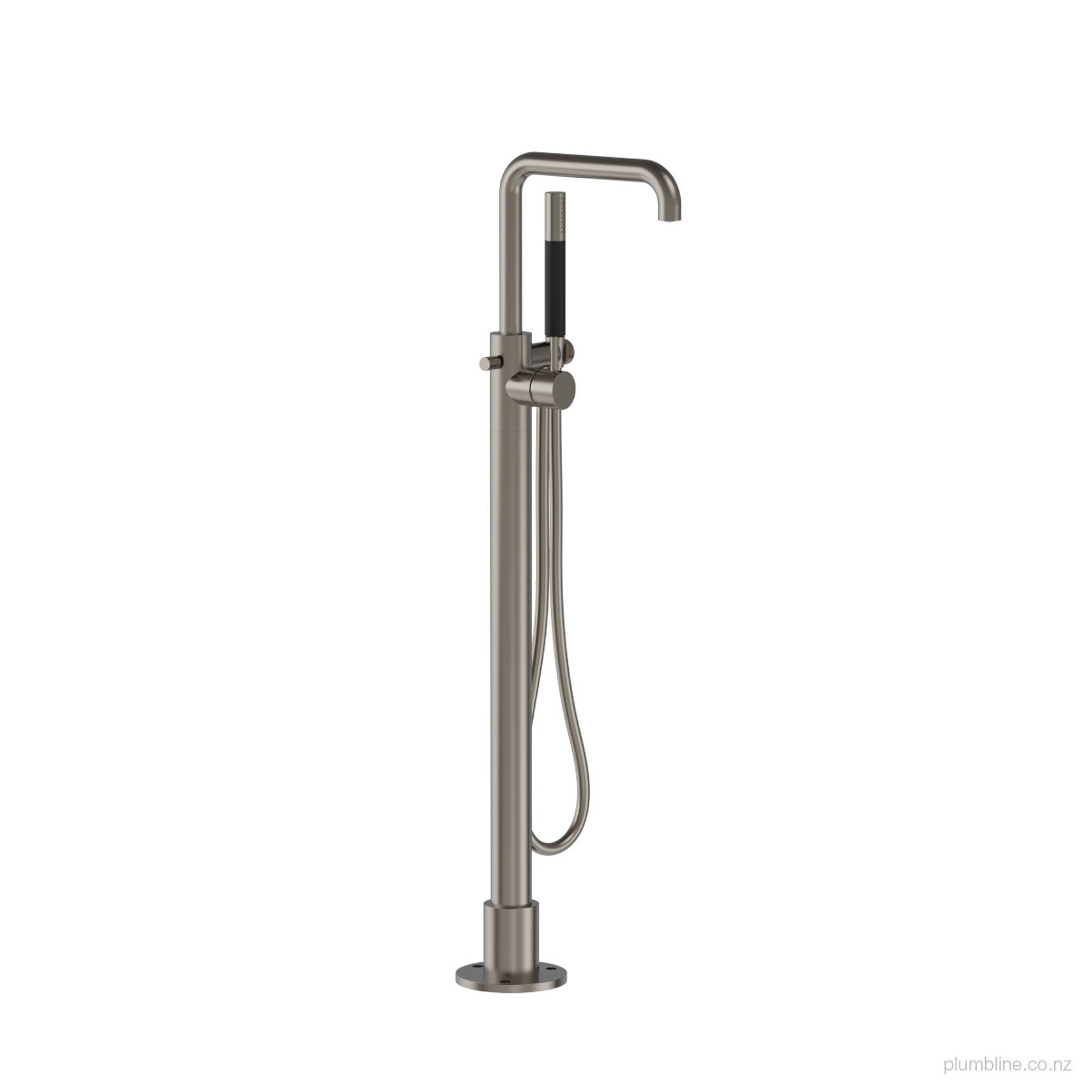 Buddy Square Floor Mount Bath Filler With Handshower gallery detail image