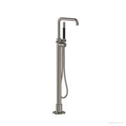 Buddy Square Floor Mount Bath Filler With Handshower gallery detail image