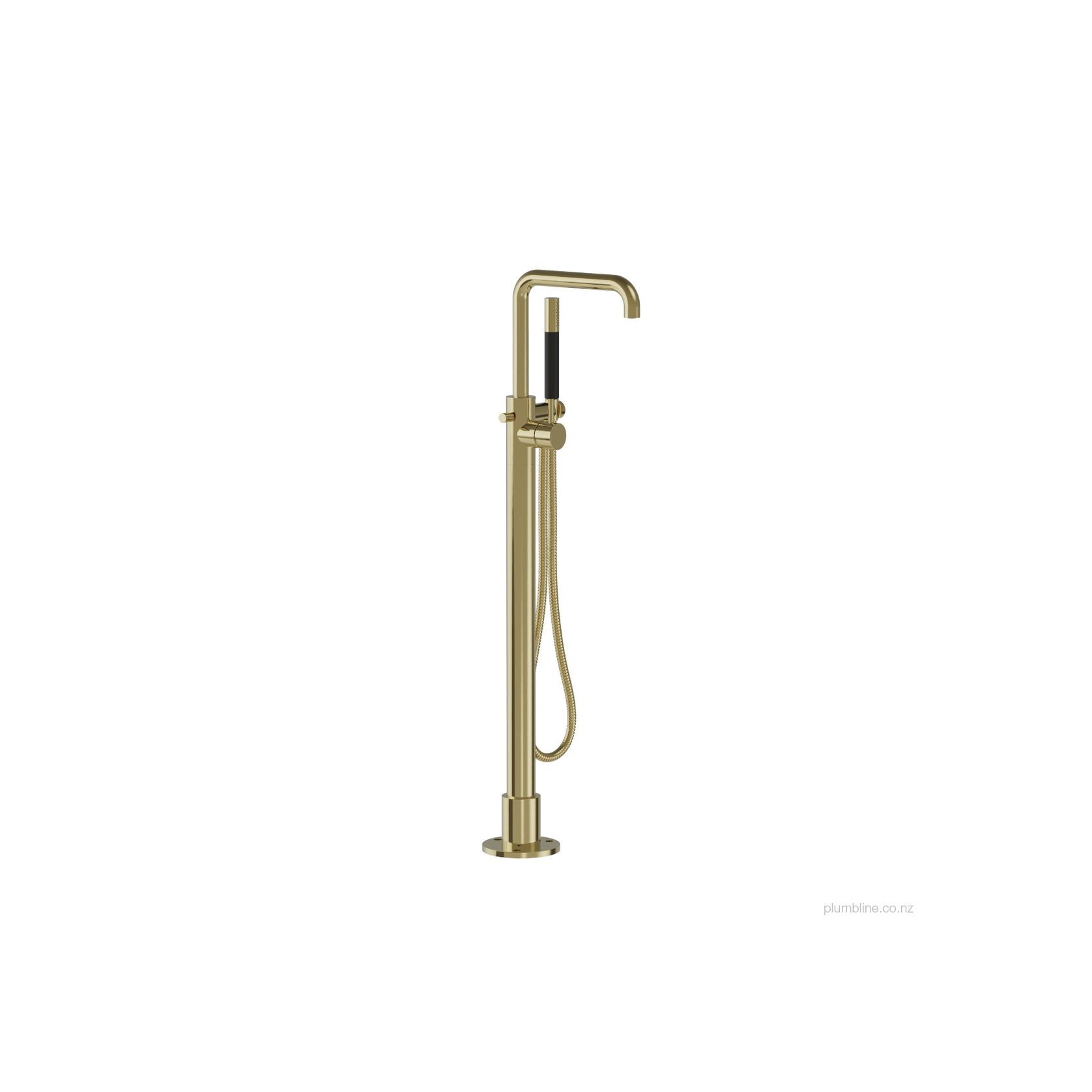 Buddy Square Floor Mount Bath Filler With Handshower gallery detail image