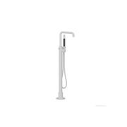 Buddy Square Floor Mount Bath Filler With Handshower gallery detail image