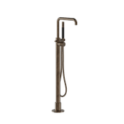 Buddy X Square Floor Mount Bath Filler With Handshower gallery detail image