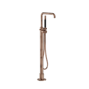Buddy X Square Floor Mount Bath Filler With Handshower gallery detail image