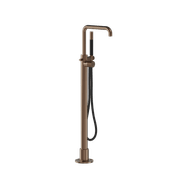 Buddy X Square Floor Mount Bath Filler With Handshower gallery detail image