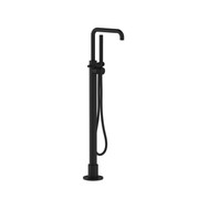 Buddy X Square Floor Mount Bath Filler With Handshower gallery detail image