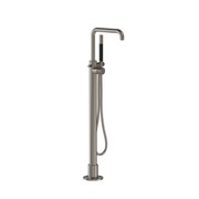 Buddy X Square Floor Mount Bath Filler With Handshower gallery detail image