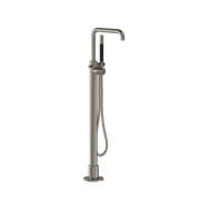 Buddy X Square Floor Mount Bath Filler With Handshower gallery detail image