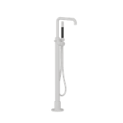 Buddy X Square Floor Mount Bath Filler With Handshower gallery detail image
