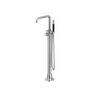 Buddy Square Floor Mount Bath Filler With Handshower gallery detail image