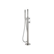 Mica Fluted Freestanding Bath Mixer with Hand Shower gallery detail image