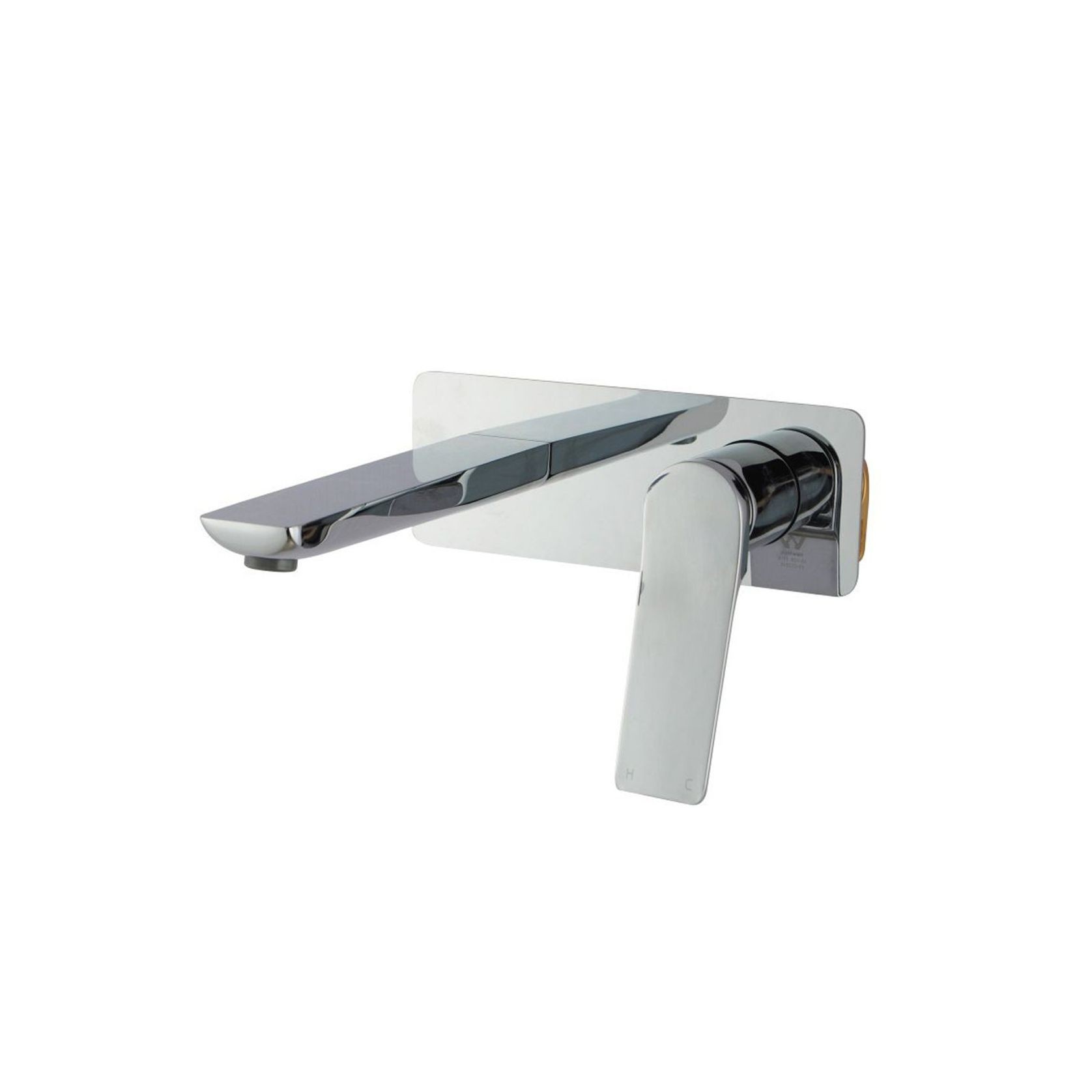 RUSHY Square Wall Mixer with Spout CH0153.BM gallery detail image