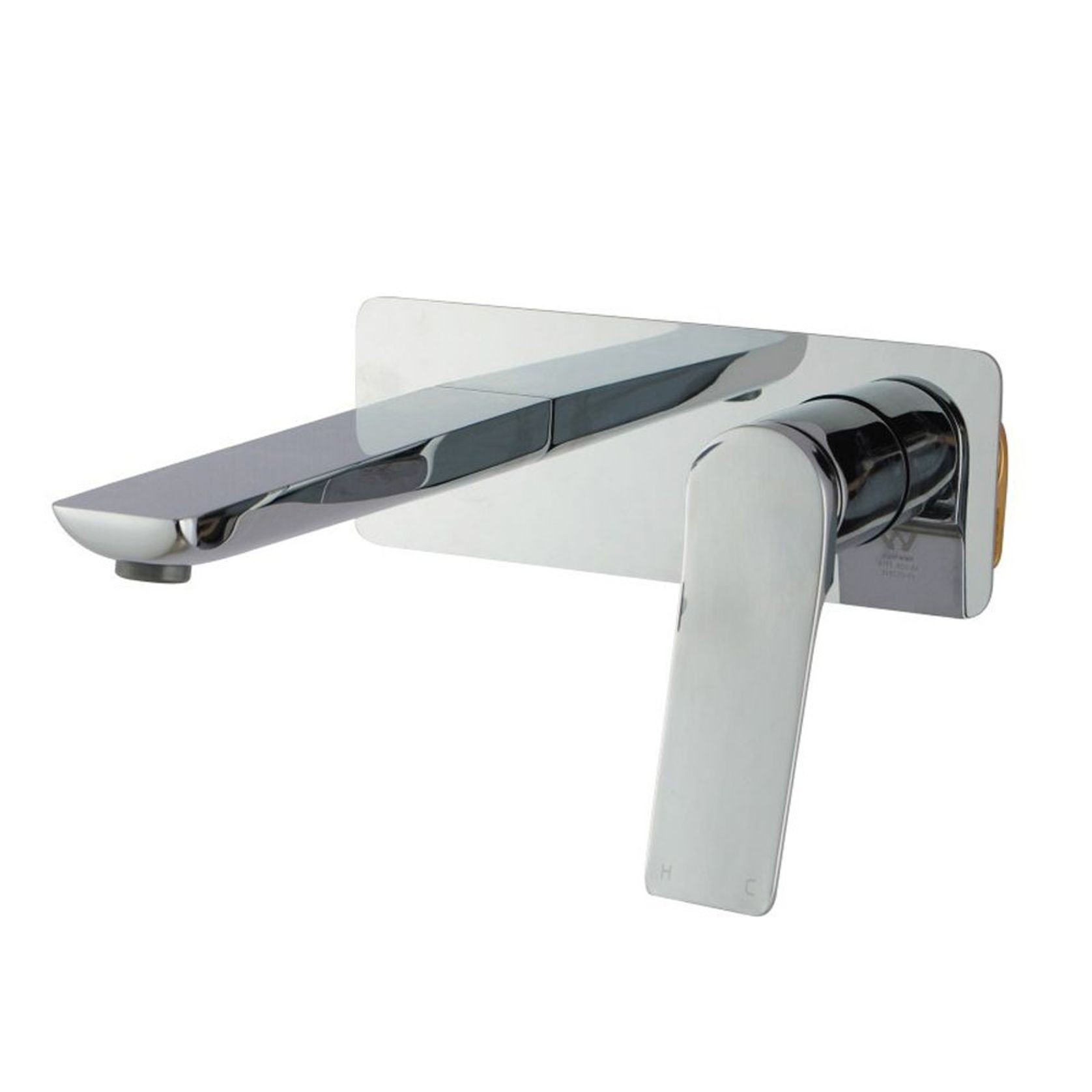 Rushy Wall Mixer with Spout Chrome gallery detail image