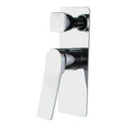 Rushy Wall Mixer With Diverter Chrome gallery detail image