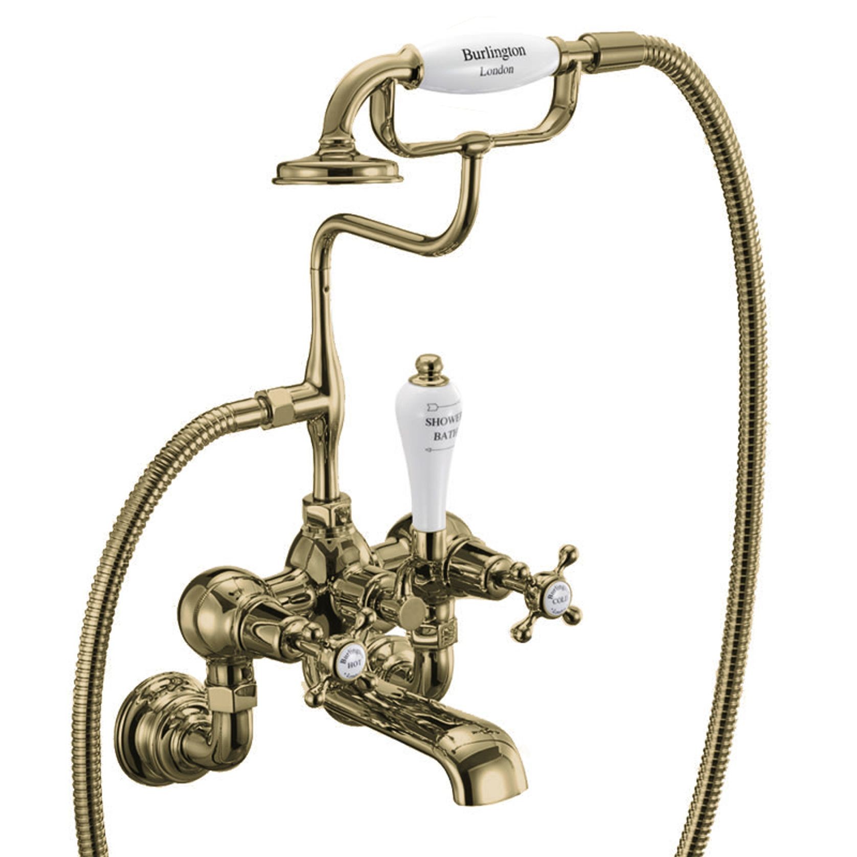 Claremont Bath Shower Wall Mounted Mixer gallery detail image