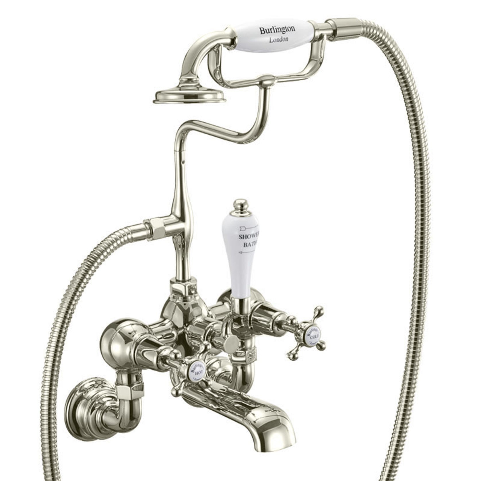 Claremont Bath Shower Wall Mounted Mixer gallery detail image
