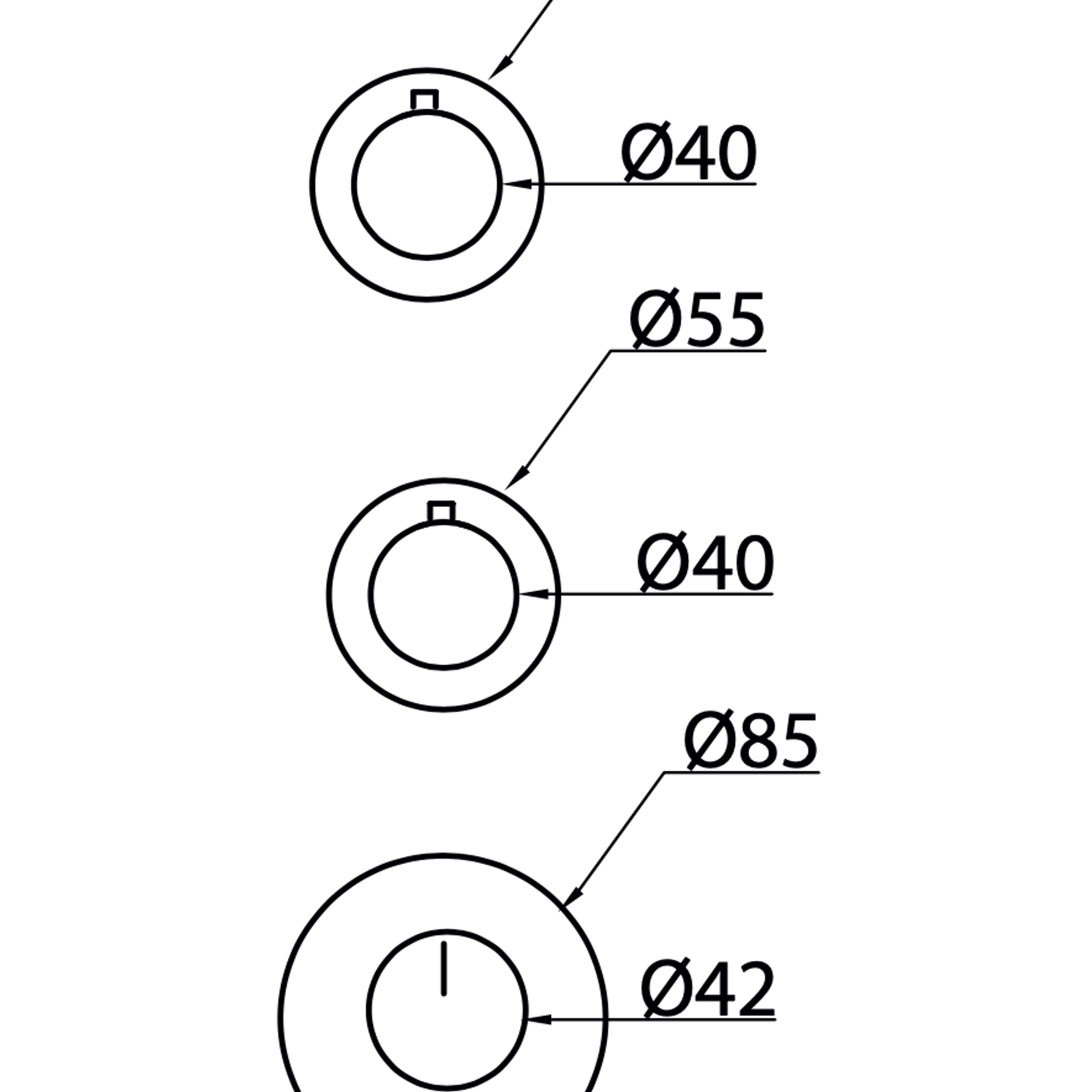 Antonio Frattini DO102E Shower Controller gallery detail image