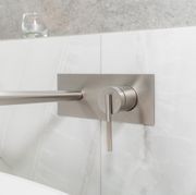 Caddence Wall Mixer with Spout Brushed Nickel gallery detail image