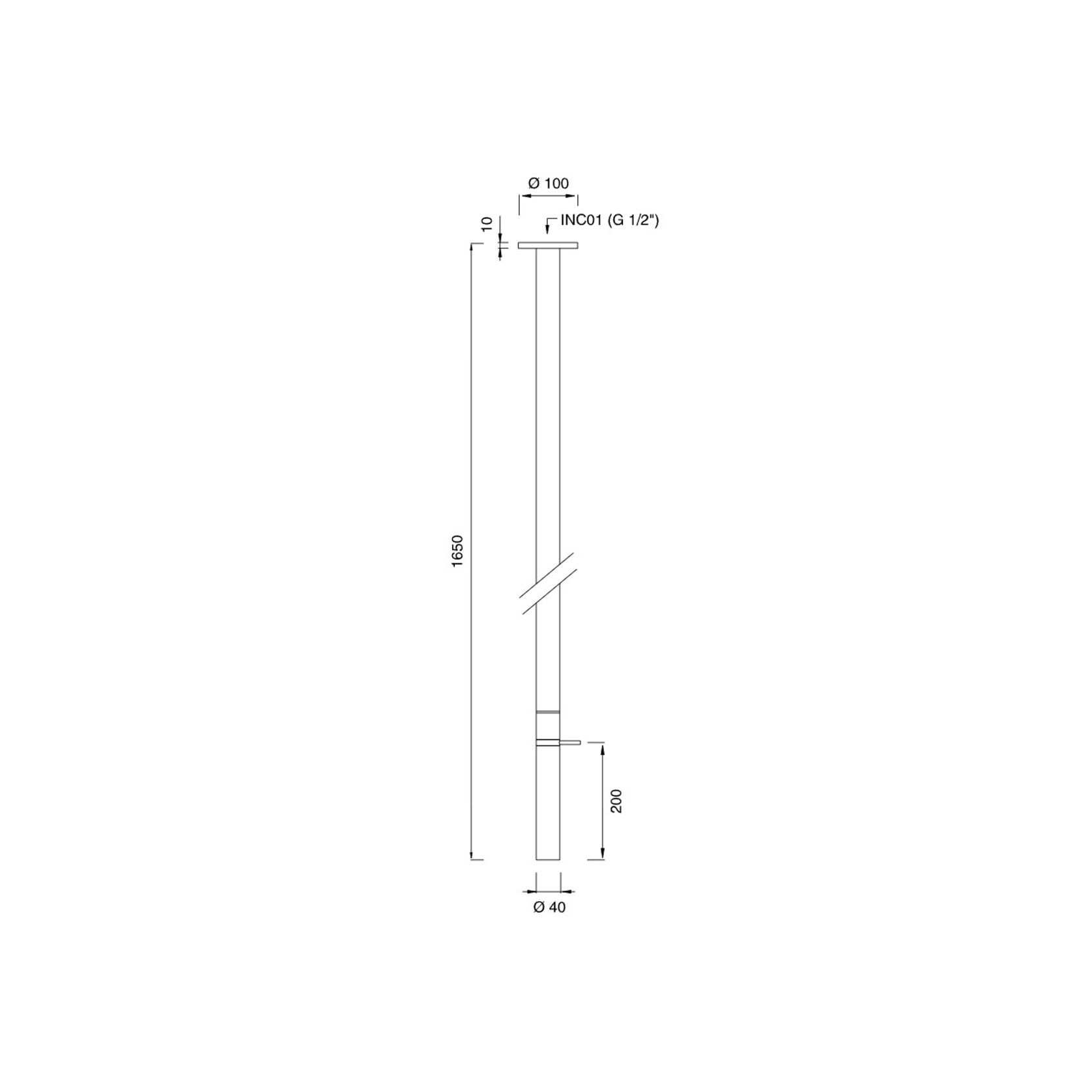 GRADI Ceiling Mounted Progressive Mixer by CEA gallery detail image