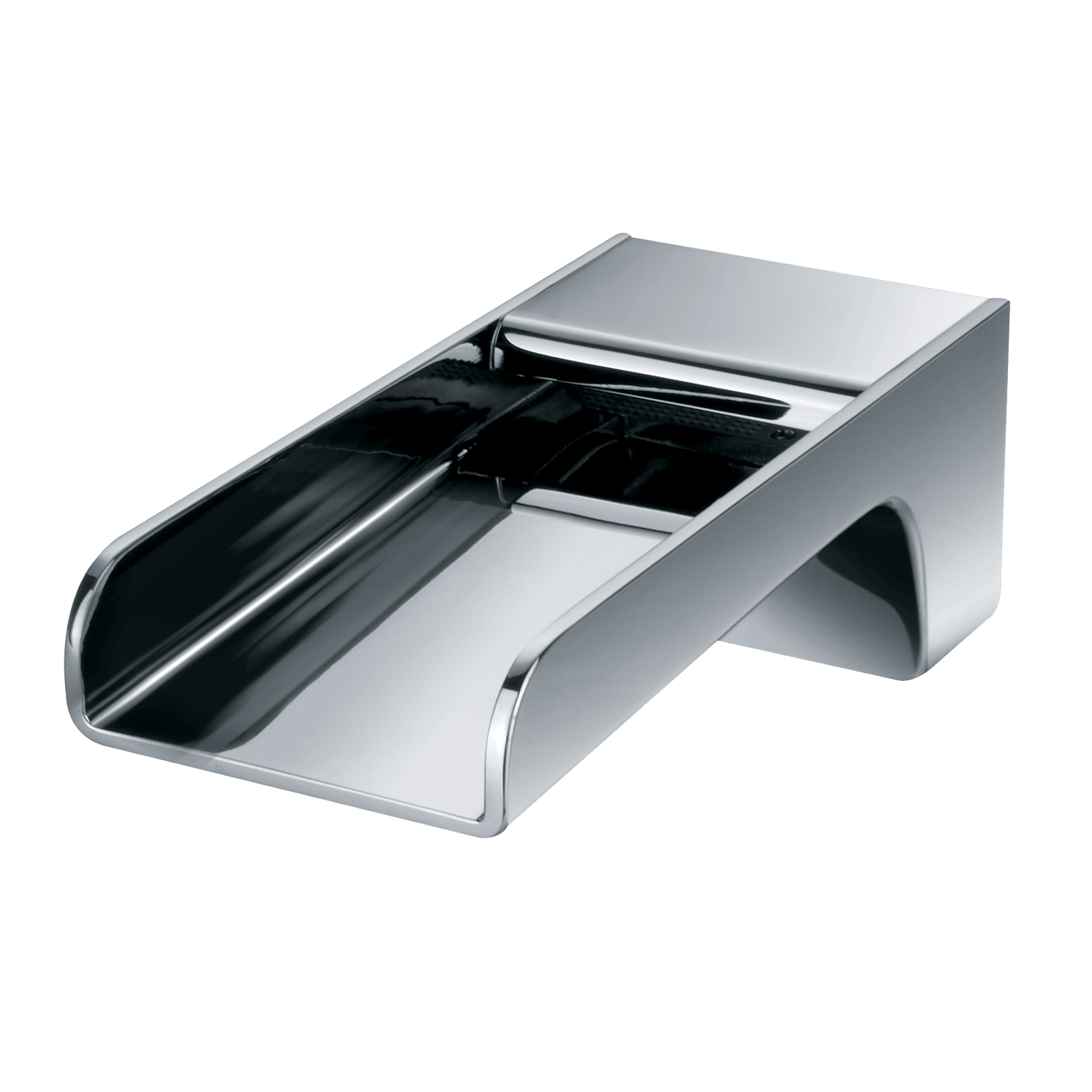 Cascade Wall Mounted Bath Spout Chrome gallery detail image