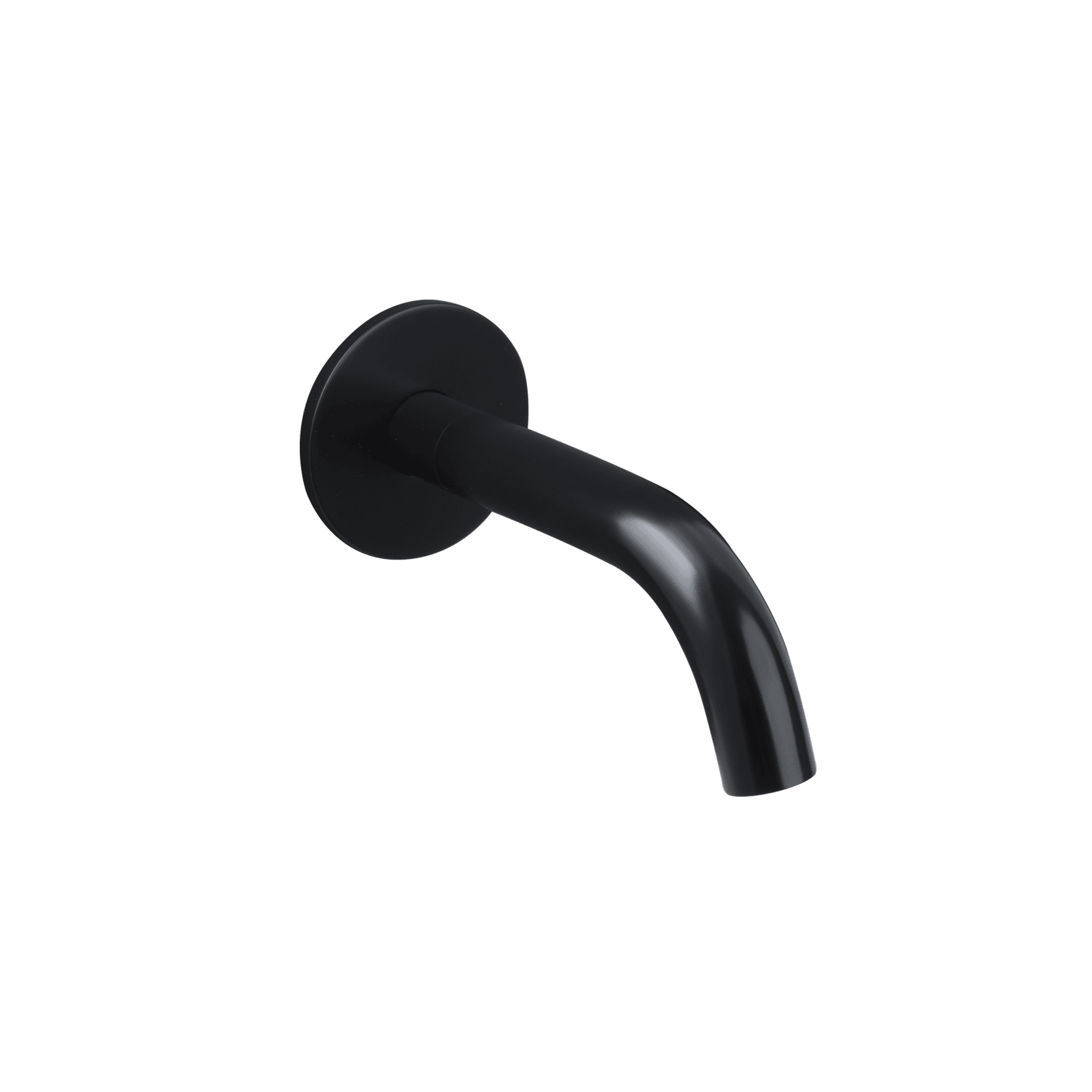 Carbon Wall Mounted Bath Spout Satin Black gallery detail image