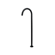 Carbon Floor Mounted Bath Spout Satin Black gallery detail image