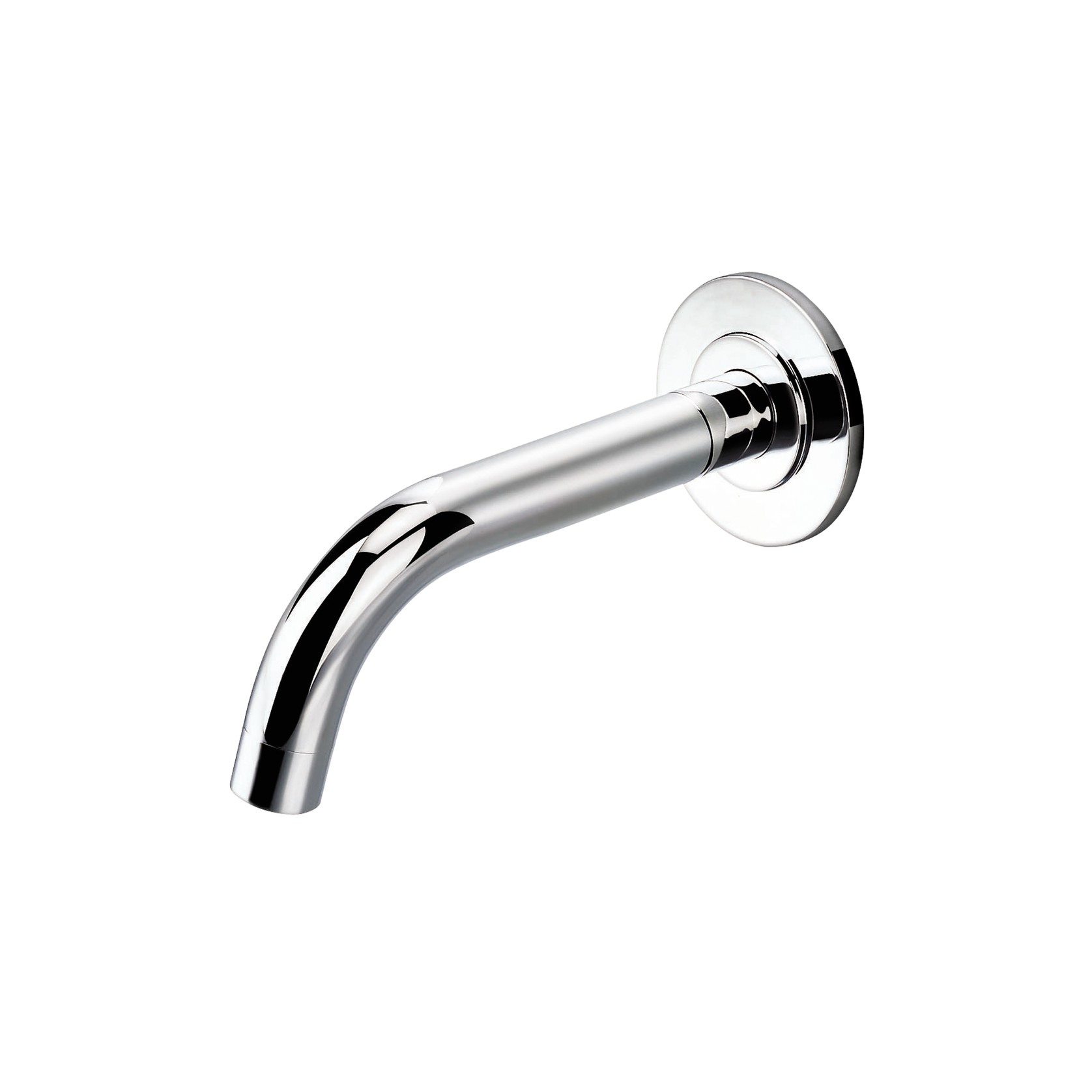 Elisa Wall Mounted Short Bath Spout Chrome gallery detail image