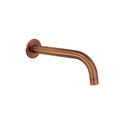 Loft Wall Mounted Bath Spout Brushed Copper (Round) gallery detail image