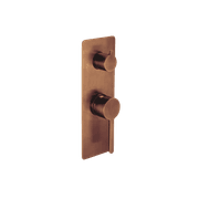 Loft Shower Divert Mixer Brushed Copper gallery detail image