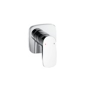 Modern Linea Shower/Bath Mixer Chrome gallery detail image