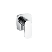 Modern Linea Shower/Bath Mixer Chrome gallery detail image