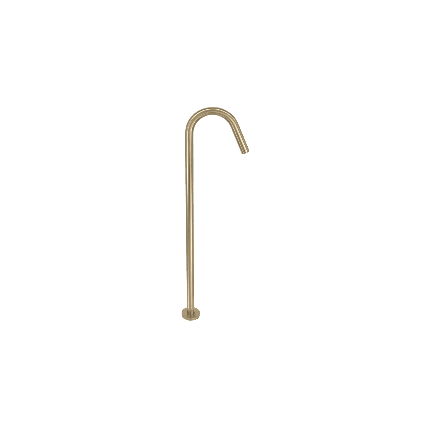 Scarab Floor Mounted Bath Spout Brushed Gold gallery detail image